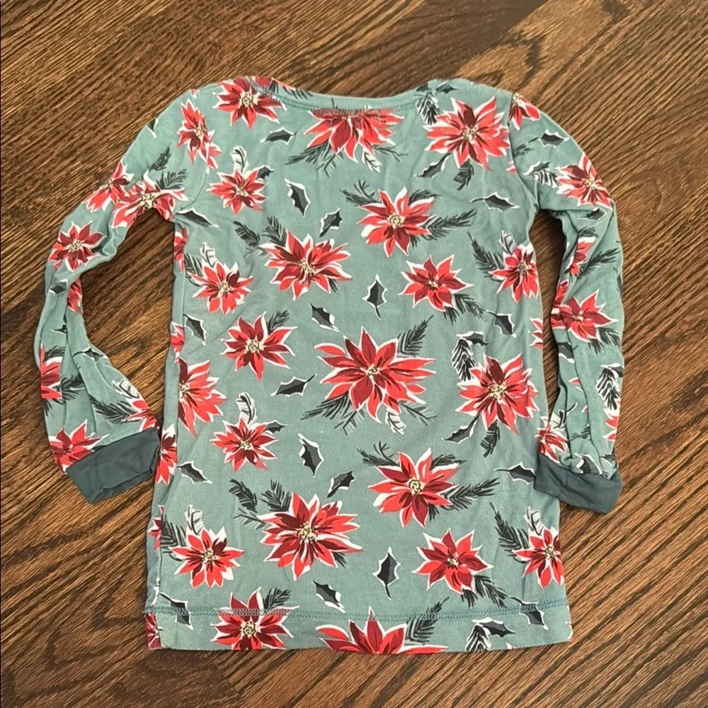 Angel Dear Poinsettias Print Bamboo Pajamas